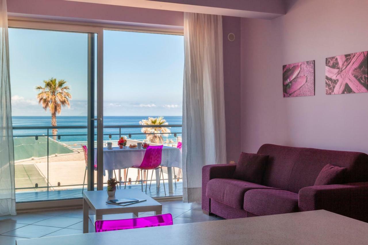 Terraces D'Orlando - Family Apartments With Sea View And Pool Капо-д'Орландо Екстер'єр фото