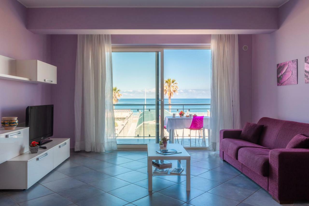 Terraces D'Orlando - Family Apartments With Sea View And Pool Капо-д'Орландо Екстер'єр фото